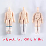 Doll Socks Fashion Rainbow Striped Socks for baby girl