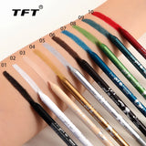 Waterproof Eyeliner Long Lasting Pencil Colourful Pigment Blue Black White Color Gel Eye