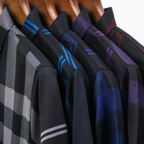 New Men's Business Casual Short Sleeved Shirt No Iron and Wrinkle Resistant Top