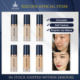Concealer Smooth Non-Sticking Powder Liquid Concealer Full Cover Makeup Face Corrector Cream Waterproof Cosmetics