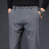 Spring and Autumn Men's Golf Pants High Quality Elasticity Fashion Casual
