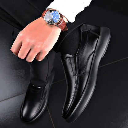 New Black Shoes Men Loafers Breathable Soft Moccasins Man High Quality Casual