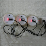 Set of 3 Rechargeable Electric Flameless Pillar Candle