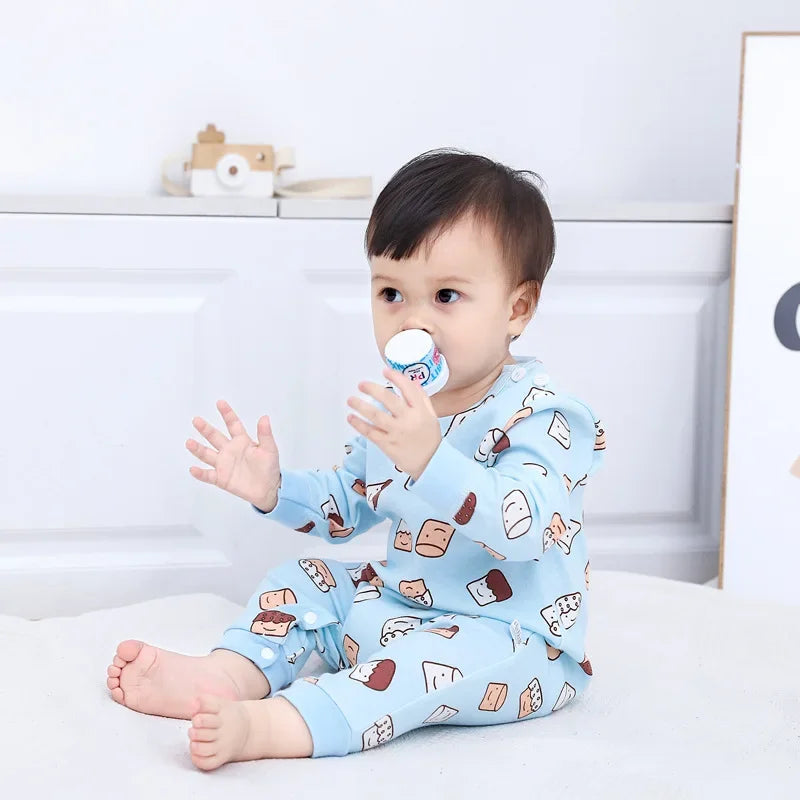 Baby Clothes Romper Newborn Kids Jumpsuits Underwear Cotton Boys Girls Clothes Cute Animals Autumn Baby Long Sleeve Romper
