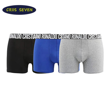 8 pcs/ lot Men's Boxer Shorts CR7 Men Underwear Cotton