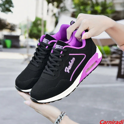 Fashion Cushioning Springback Athletic Running Shoes Women