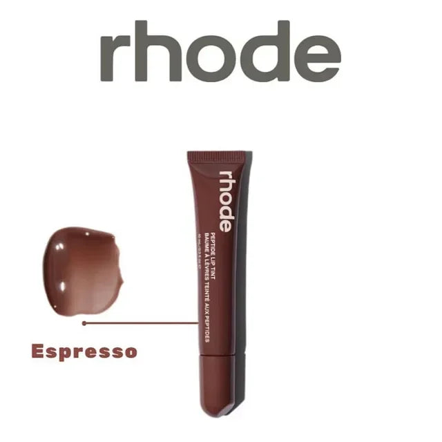 10ML 4 Colors Rohde Lip Balm Phone Cover Lip Gloss Long-lasting Moisturizing Lipstick Toast Raspberry Jelly Clear Lip Glaze
