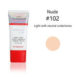 Liquid Foundation Mineral Touch Oil Control Matte Skin-Friendly Makeup Full Coverage 24Hour Long Lasting Cosmetic