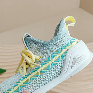 New Spring Baby Shoes Mesh Breathable Toddler Kids Sport Shoes Outdoor Tennis Soft Sole Little Girls Boys Sneakers EU15-25