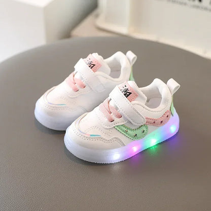 Tenis Children Led Shoe Boys Girls Lighted Sneakers Glowing Shoe for Kids