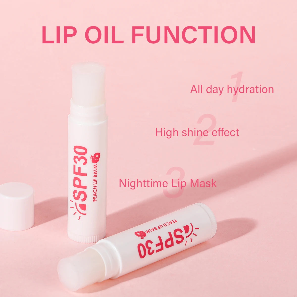 Juicy peach Lip Balm Lasting Nourishment and Moisture