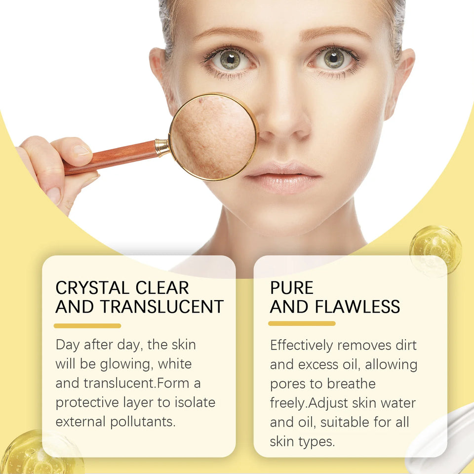 Nicotinamide Whitening Facial Cleanser Foaming Shrink Pores Deep Cleaning Oil Control Hydrating Brightening Face Wash Cleanser