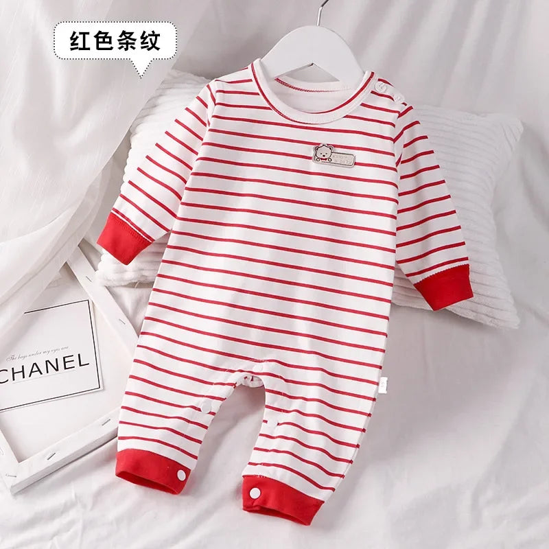 Baby Clothes Romper Newborn Kids Jumpsuits Underwear Cotton Boys Girls Clothes Cute Animals Autumn Baby Long Sleeve Romper