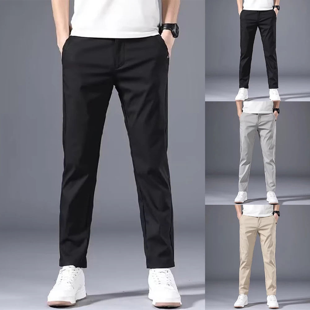 Stay Comfortable and Fashionable with these Slim FIT Chino Trousers for Men  for Daily and Business Wear