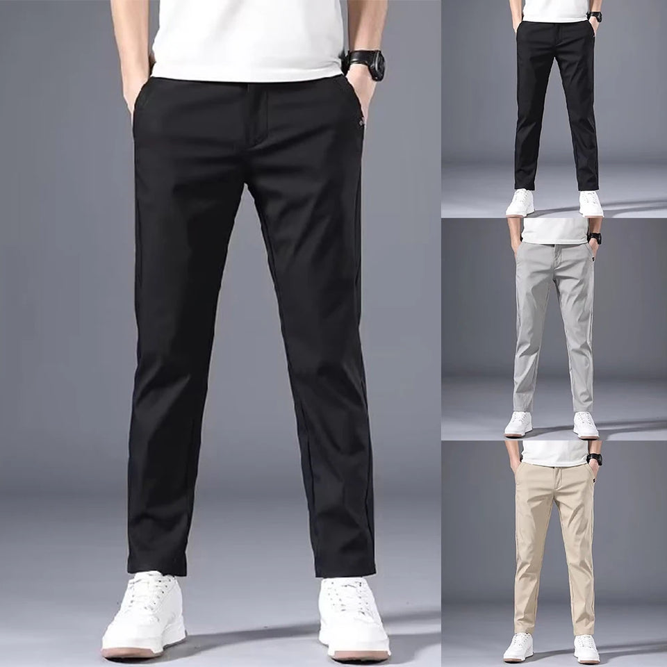 Stay Comfortable and Fashionable with these Slim FIT Chino Trousers for Men