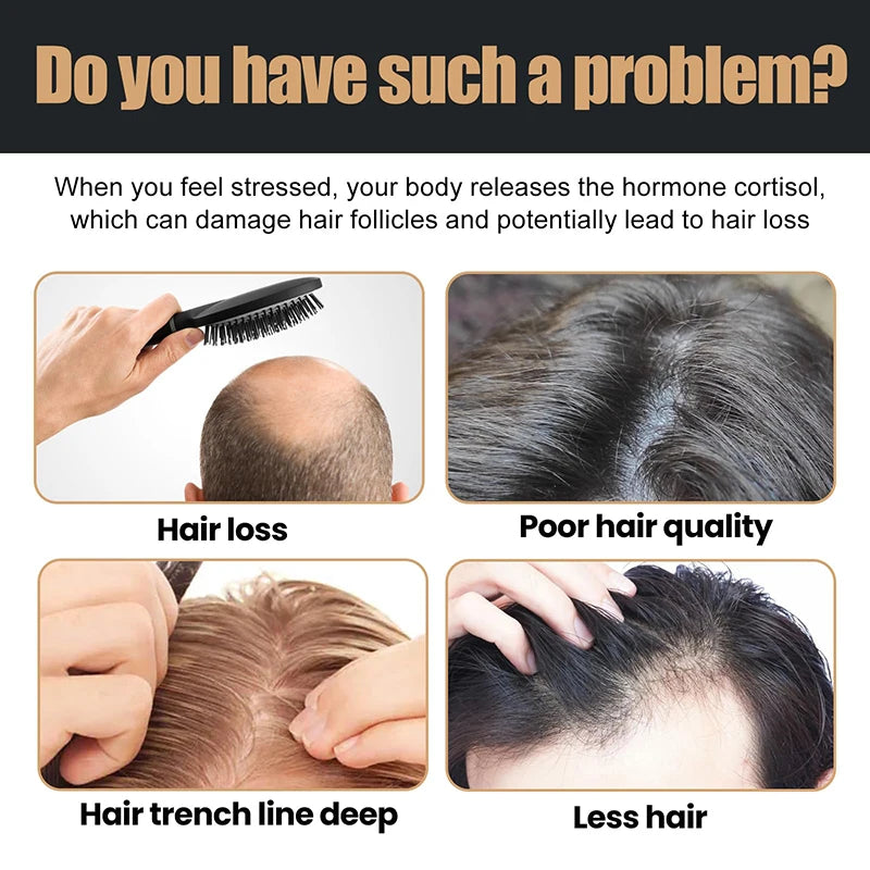 Thickening Hair Shampoo Nourishes Roots And Prevents Shampoos Thickening, Supple, Strong And Repairing Hair Shampoo