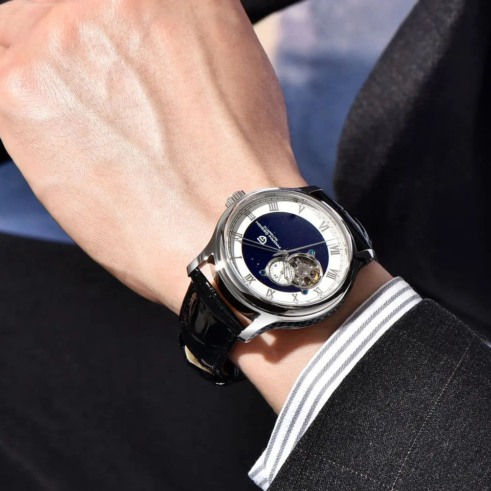 PAGANI DESIGN Starry sky Men's Watches Luxury Tourbillon Automatic Watch Men NH39A Mechanical Wristwatch 100M Waterproof Clock