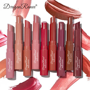 Matte Nude Lipstick 24 Hours Long Lasting Water Resistant Lip Gloss Natural Moisturizing