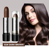 Disposable Temporary Hair Dye Pen To Cover White Hair Lipstick Style Hair Dye Black Temporary Portable Hair Dye Products