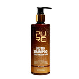PURC Biotin Hair Shampoo Conditioner for Men Women Scalp Treatment Cleaning Hair Root Nourish Smooth Hair Oil Care Products Set