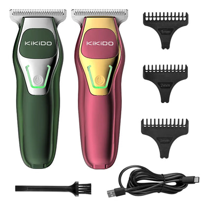 KIKIDO Mini Portable Beard Trimmer Electric Hair Clipper Cutting Machine Beard Barber Razor for Men