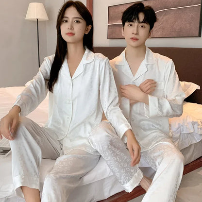 High Quality  Homewear Couple Sleepwear Female Male