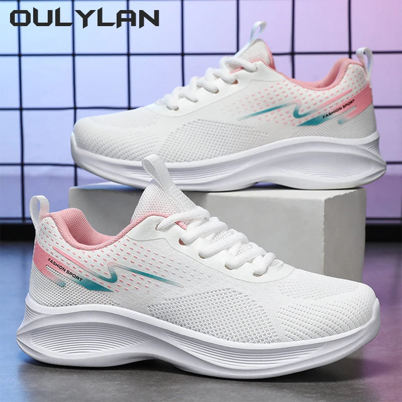 Women Fashion Breathable Elastic Sneakers