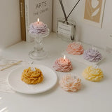 Peony Candle 3D Plant Aromatherapy  Candle Decoration Living Room Bedroom Minimally Decorated Flowers