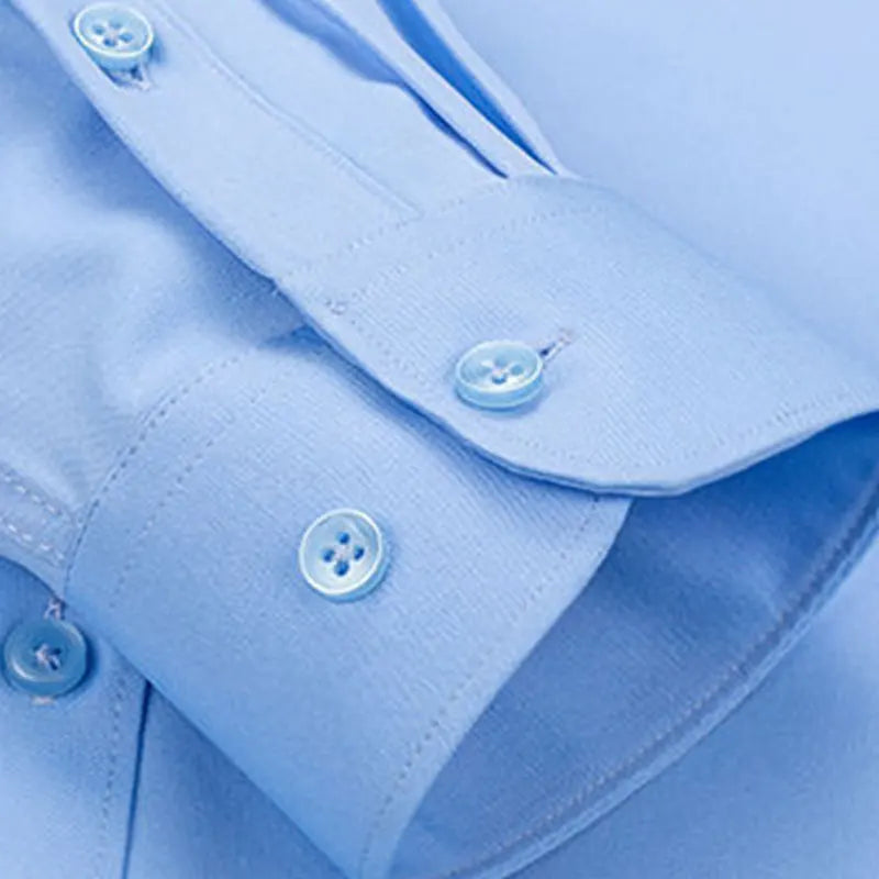 Men's Elastic Spring And Autumn New long Sleeve Shirt