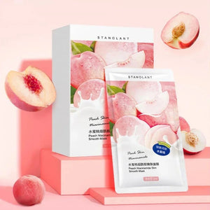 Facial Peach Niacinamide Sleep Mask Smooth Shrink