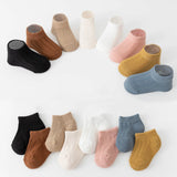 8 Colord Of Infant Baby girl Cotton Socks Elementary School Toddler  Short Socks