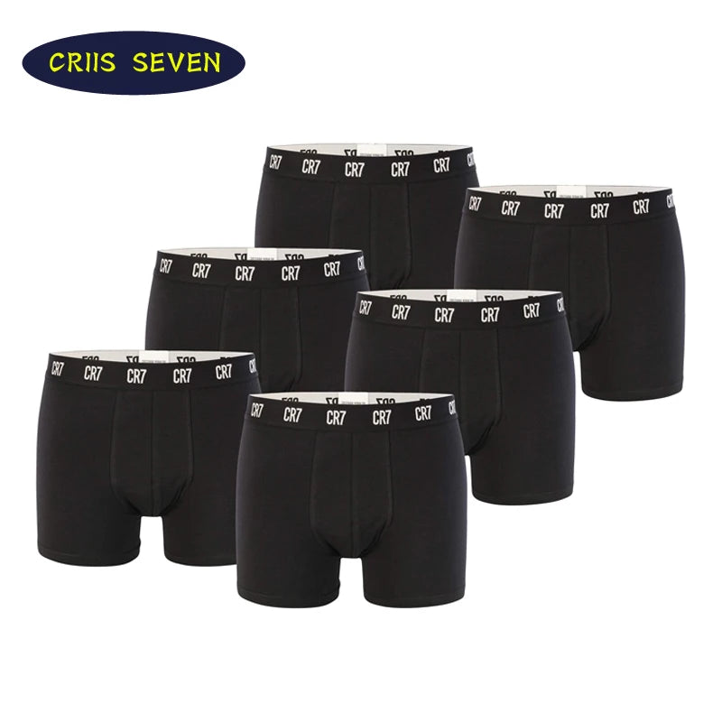 8 pcs/ lot Men's Boxer Shorts CR7 Men Underwear Cotton