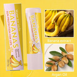 Peach and Banana Sunscreen Lip Balm SPF 30 UVA Protects Lips Moisturizing Colorless lip balm