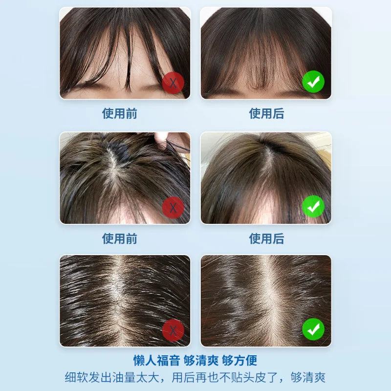 Dry Shampoos Hair Bouffant Powder Oil Control Non-wash Dry Hair Powder Spray Lazy Oil