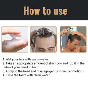 Thickening Hair Shampoo Nourishes Roots And Prevents Shampoos Thickening, Supple, Strong And Repairing Hair Shampoo