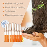 Hair Growth Ampoules Regrowth Anti Loss Repair Split End Dry Damaged Hair Essential Oil Nourishing Scalp Portable Care