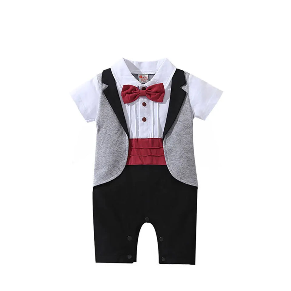 PureMilk Newborn Baby boy Clothes Cotton Soft Long Rompers White/ Black For Baby Bodysuit Jumpsuit