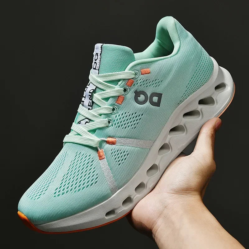 Summer hot selling fashionable cushioning running shoes, comfortable and breathable sports shoes