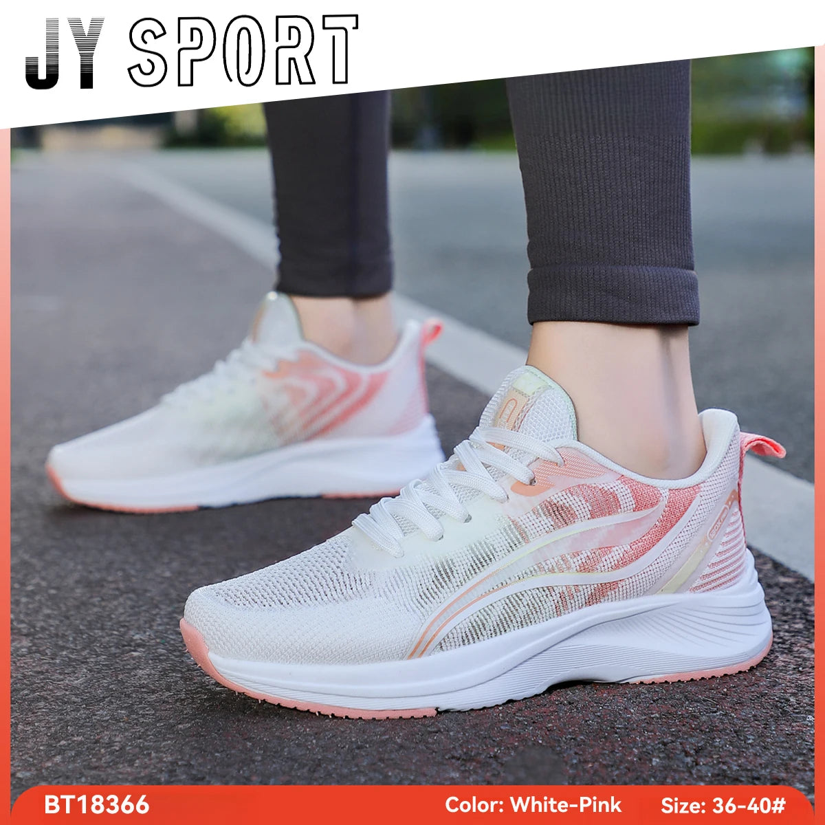 Flyweave Mesh Women Sneakers Lightweight Breathable Casual Woman