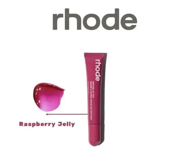 10ML 4 Colors Rohde Lip Balm Phone Cover Lip Gloss Long-lasting Moisturizing Lipstick Toast Raspberry Jelly Clear Lip Glaze