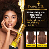 50ml Maca Power Moroccan Argan Oil for Hair Healing Cold Pressed Weightless Hair Serum for Rescue Frizzy and Damaged Locks