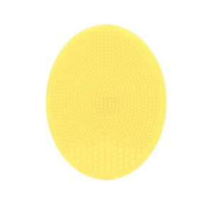 Silicone Face Wash Brush Clean Pores Baby Shampoo Brush Baby Bath Brush Soft Hair Round Shampoo Comb Home Use