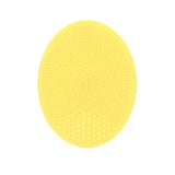Silicone Face Wash Brush Clean Pores Baby Shampoo Brush Baby Bath Brush Soft Hair Round Shampoo Comb Home Use