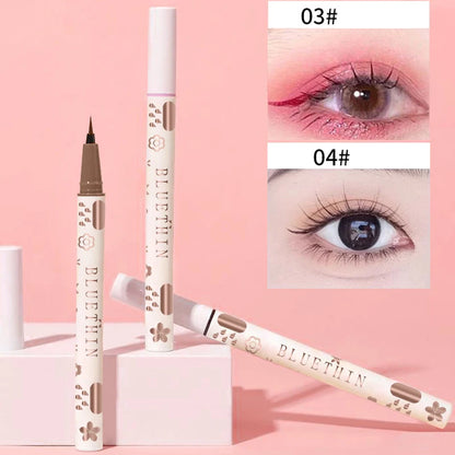 Eyeliner Lying Silkworm Pencil Undercover Draw Down To Non-Smudge Fine Natural Long-lasting Waterproof Eyes Liner Beauty Makeup