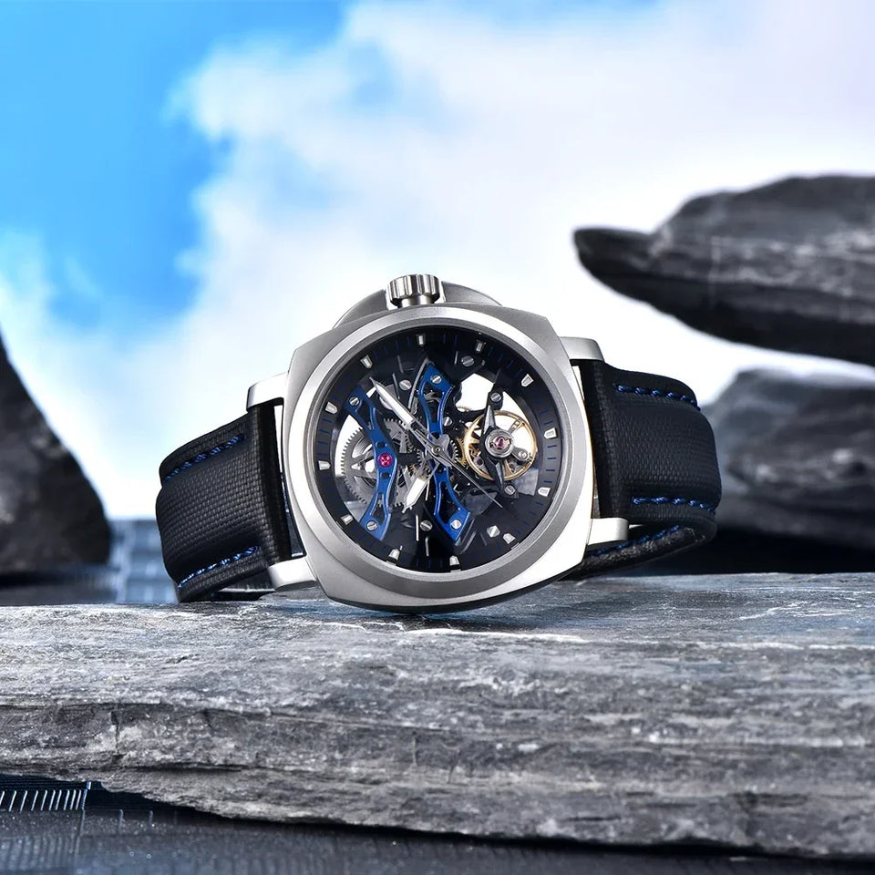 PAGANI DESIGN 2024 New 40MM Men Mechanical Watch Luxury Sapphire Glass Automatic Watch 100M Waterproof Luminous Watch for Men