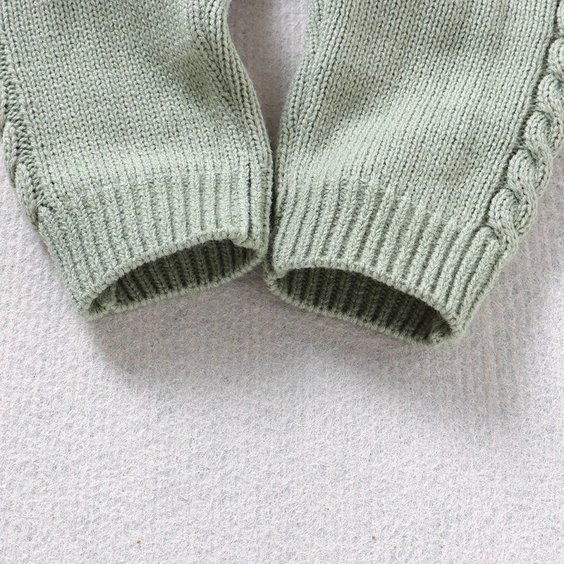 Newborn Baby Romper Knitted Infant Boy Jumpsuit Sleeveless