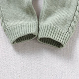 Newborn Baby Romper Knitted Infant Boy Jumpsuit Sleeveless