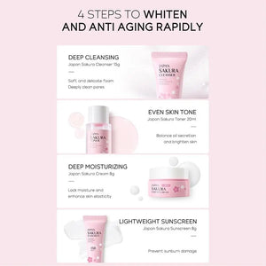 Skin Care Sets Facial Cleanser Face Face Toner Sunscreen