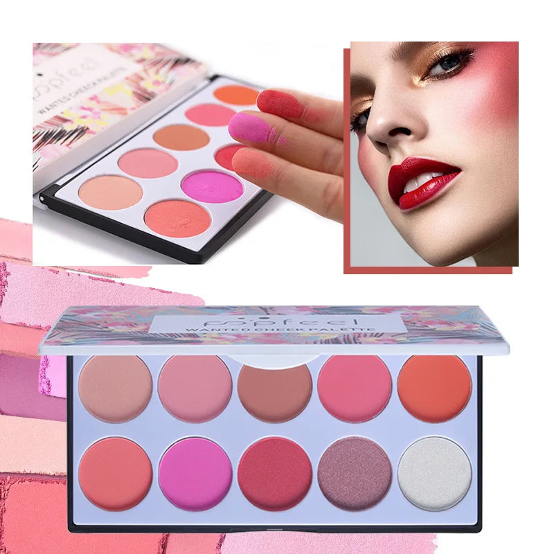 POPFEEL All-in-One Makeup Kit Gift Set with Eyeshadow Palette Foundation Lip Gloss Blush Brushes Eyeliner and More Beauty Gifts