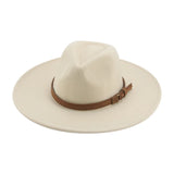 Hat Hats for Women Fedora Cowboy Hat Solid Luxury Panama Khaki Camel Caps